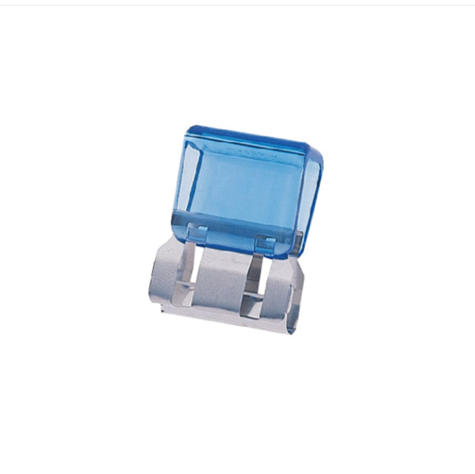 Japanska gem, 10 st, SLIDE CLIPS SMALL, Blå
