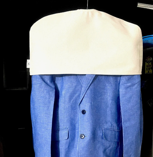 Förvara Shoulder Covers, WIDE COTTON CANVAS , 61 x H 32 cm, Offwhite