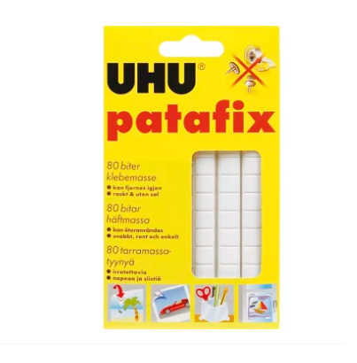 Förvara - Adhesive pads, Set of 80, UHU PATAFIX, White