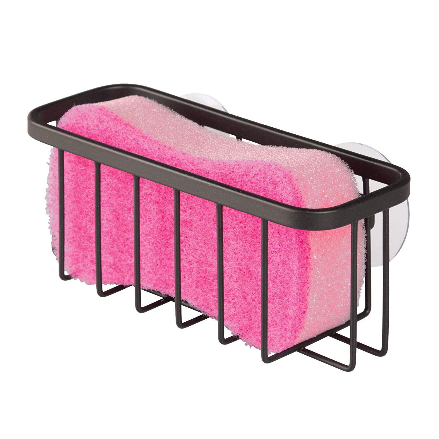 Korg till diskbaljan, med sugproppar, SMALL SUCTION SINK CADDY, Svart