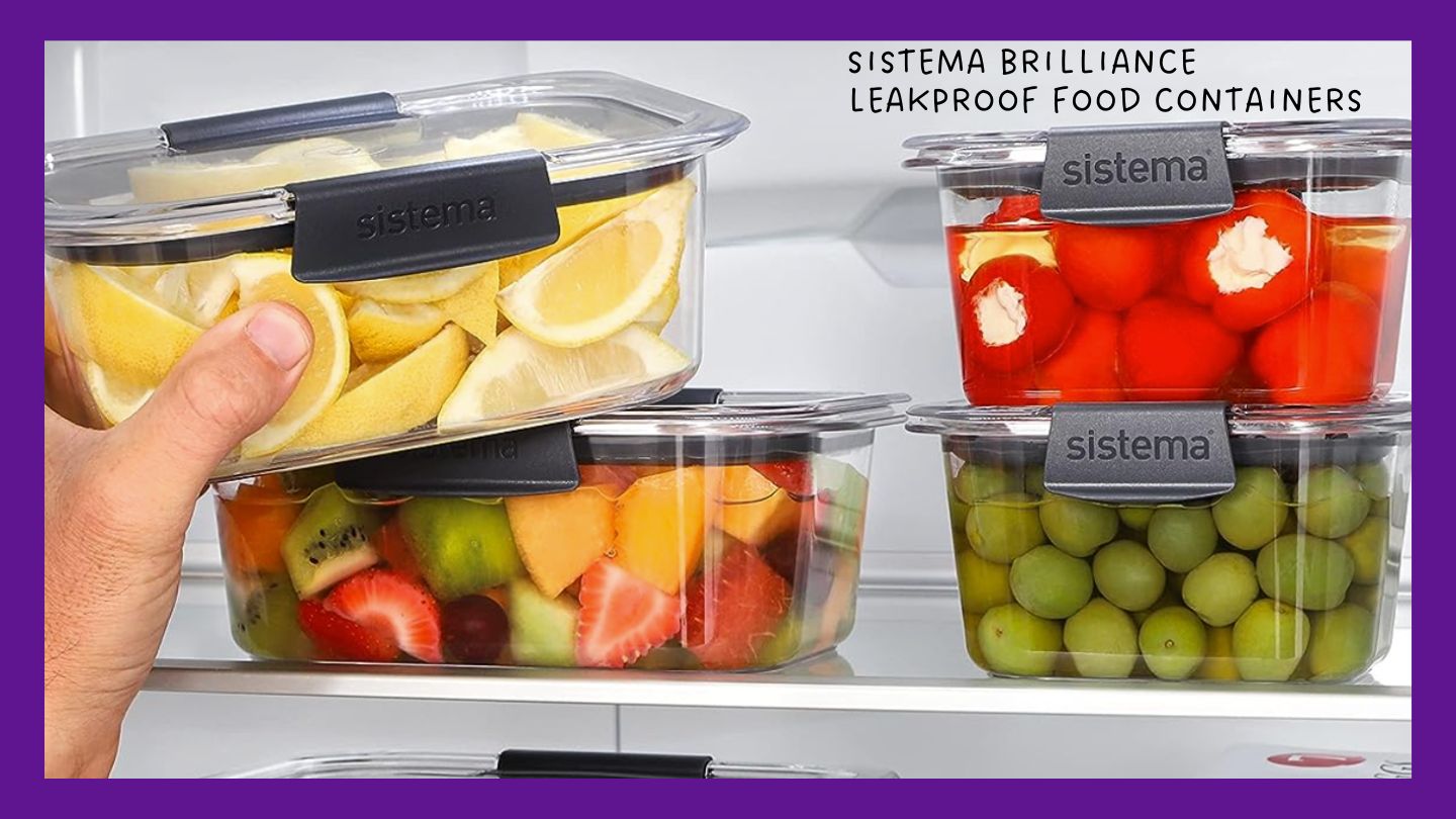 Sistema Brilliance Food Storage Containers 