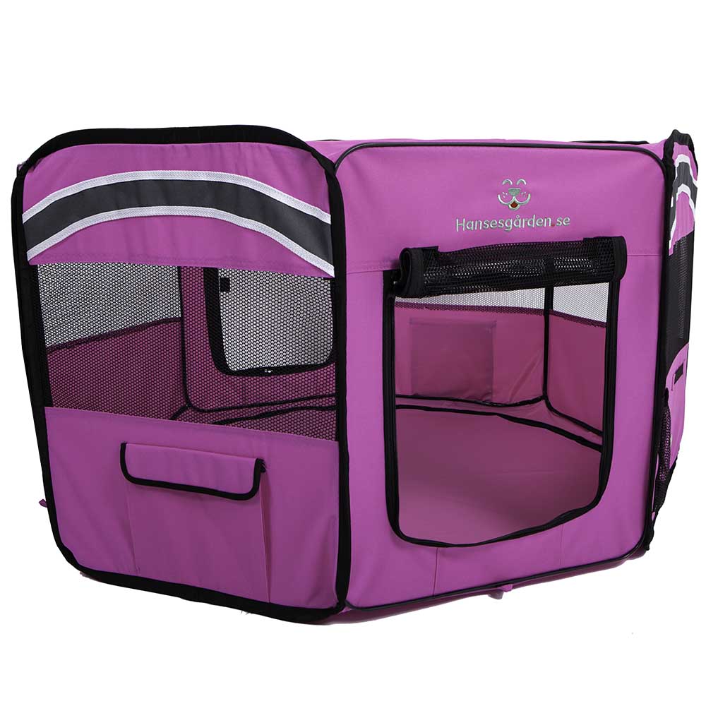 Pet playpen - pink - 3