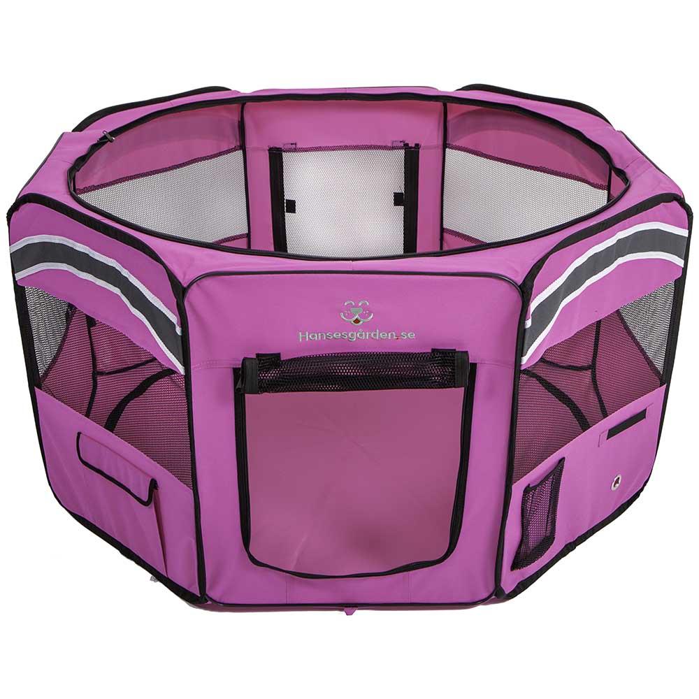 Pet playpen - pink - 4