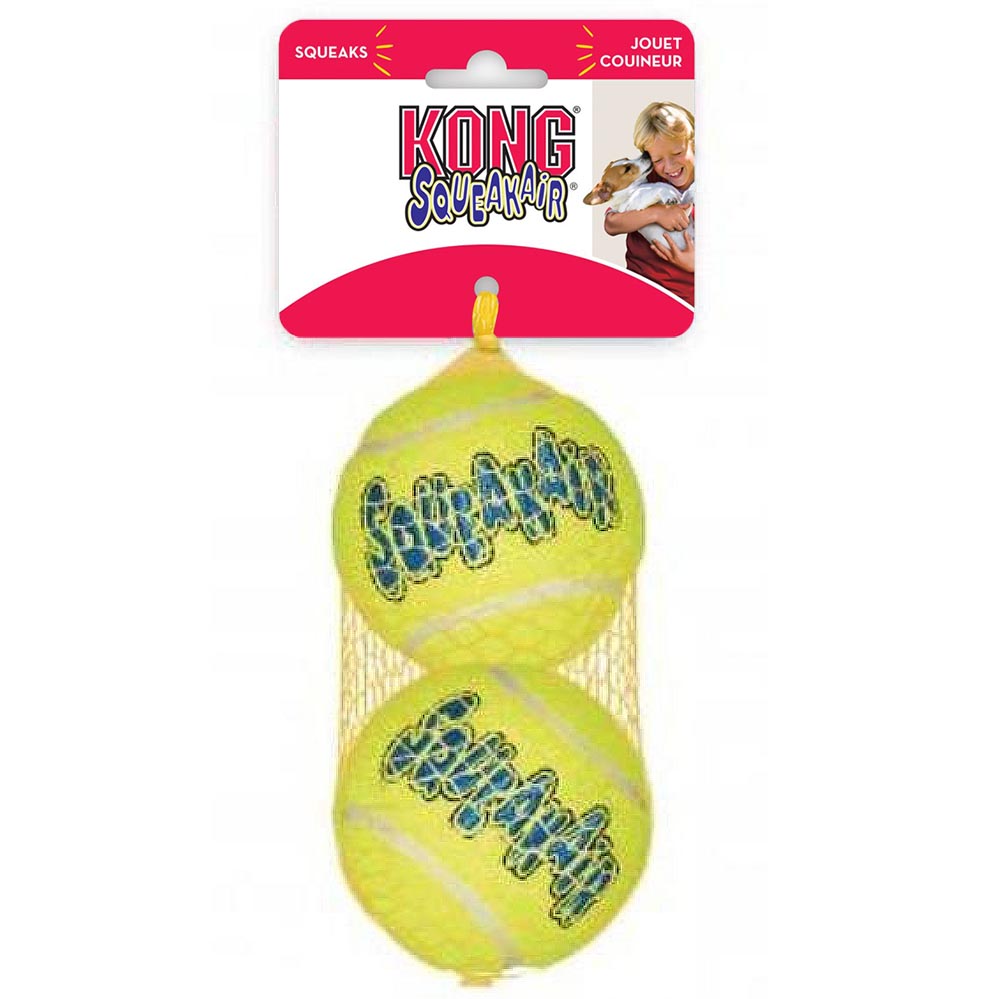 KONG squeakAir - tennisboll med pip - 9
