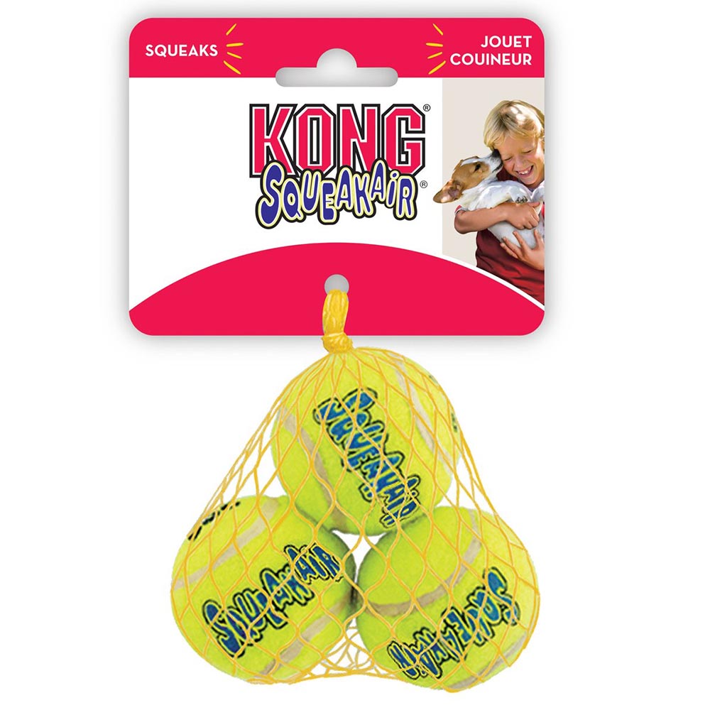 KONG squeakAir - tennisboll med pip - 8