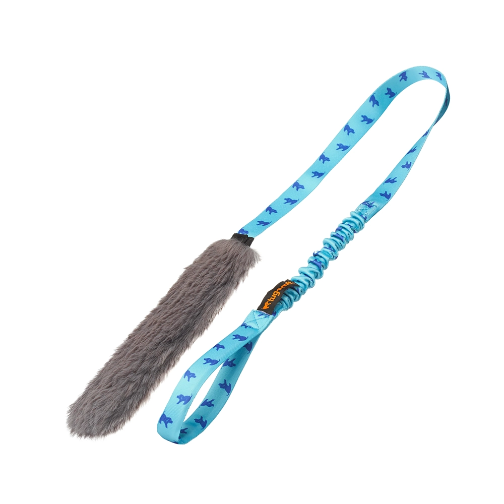 Tug-E-Nuff faux fur bungee chaser tug