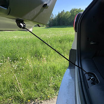 Vädringskrok till bil