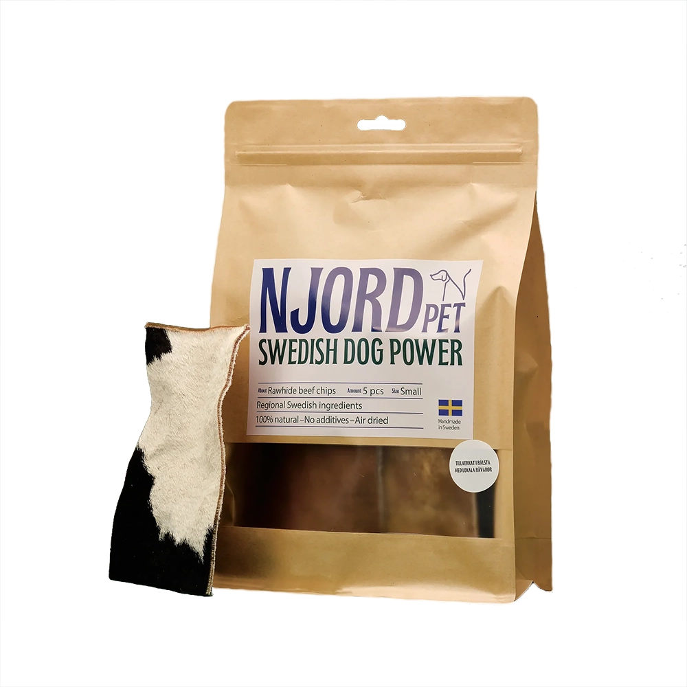 Njord Pet hundchips av nöt svenskt kött inga tillsatser med kopäls