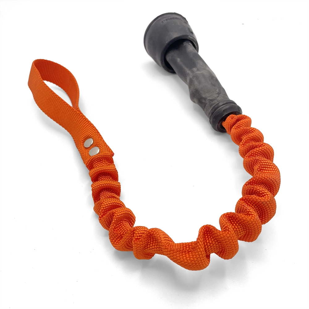 Hundleksak spengummi och expanderxhandtag