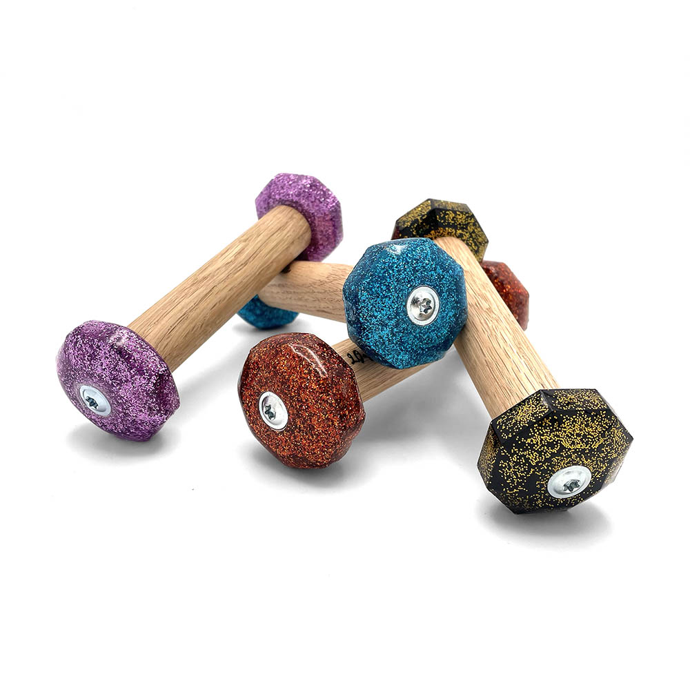 Colored deals dumbbell set