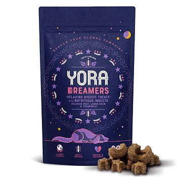 Yora dreamers klimatsmart hundgodis på insektslarver