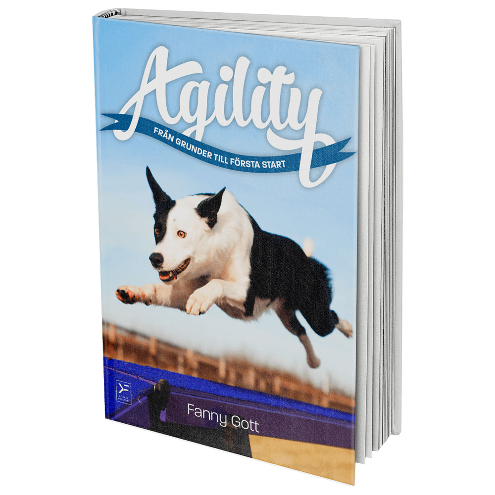 Agilitybok om hur du lär hunden agility