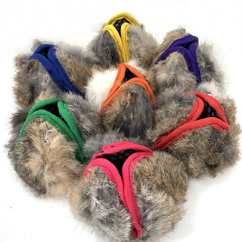 Paws Pocket lotus ball rabbit skin Hundleksak