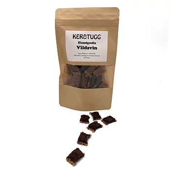 Kerotugg Swedish dog treat of boar