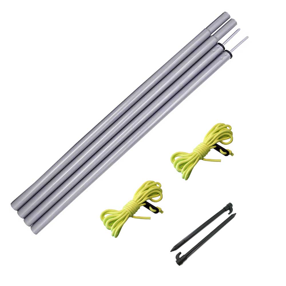 Extra pole for the dog show tent