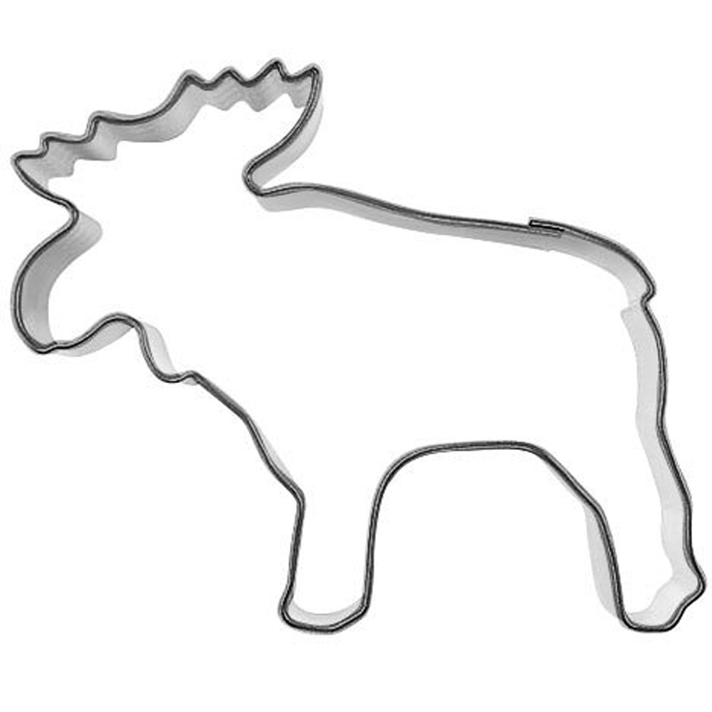 Gingerbread mold moose elk