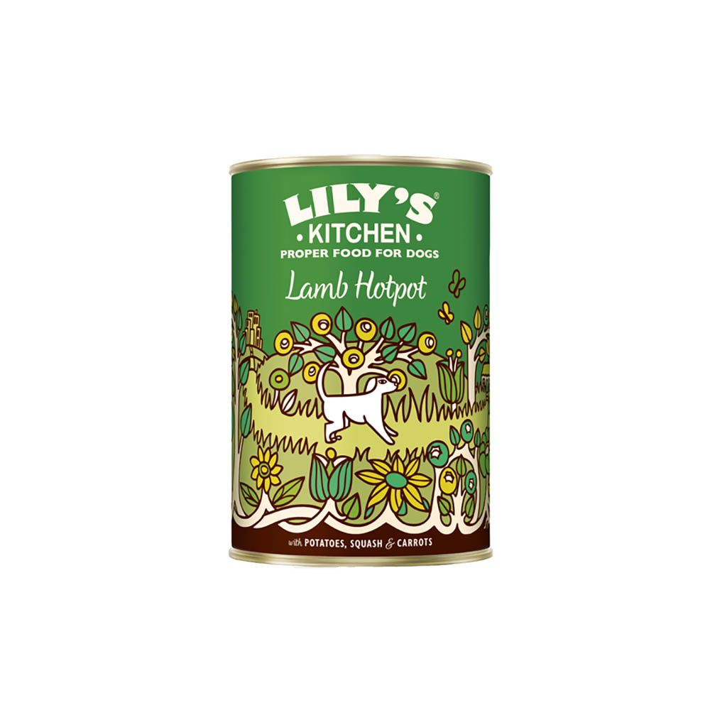 Lily's kitchen dog food in a jar- lamb hotpot 