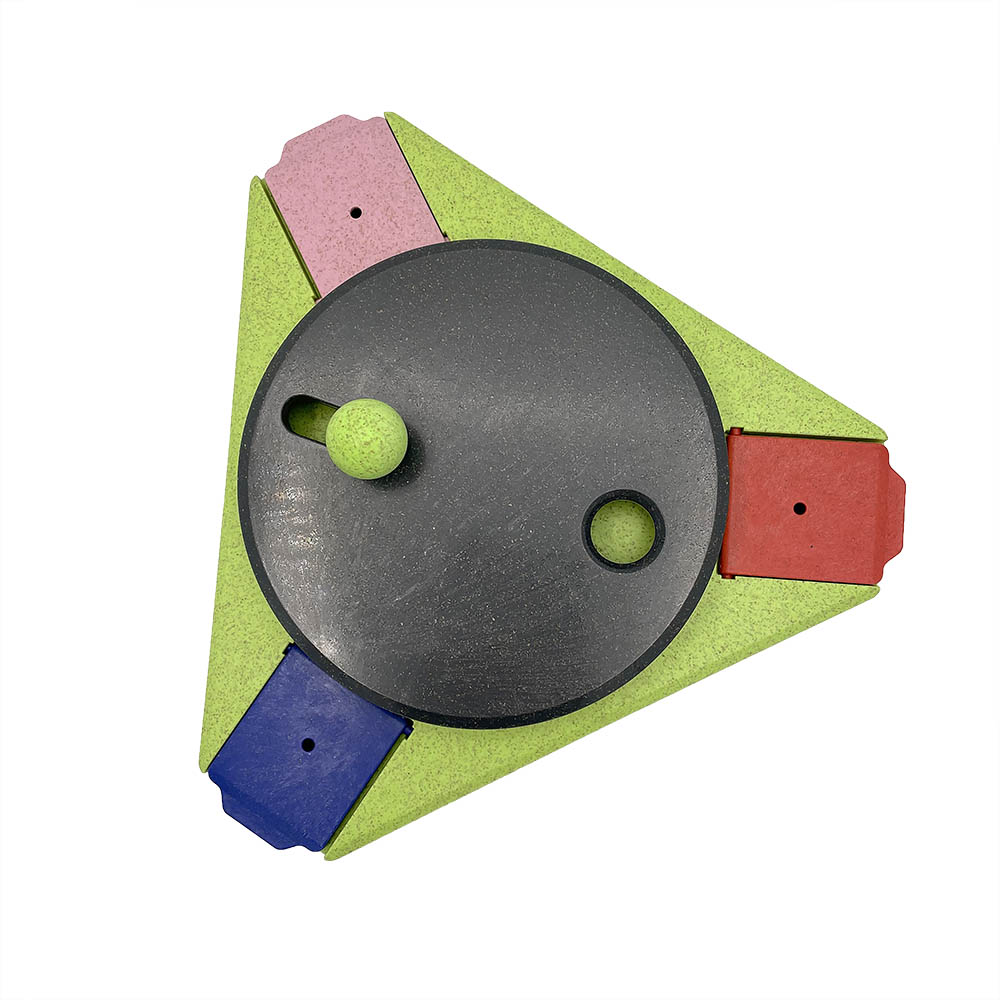 Eat slow bowl with puzzle - triangle - 2
