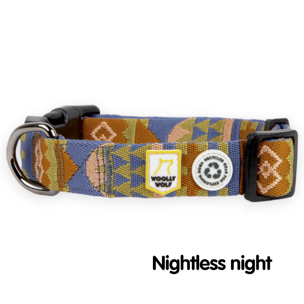 Woolly Wolf halsband - av återvunnet material - 6