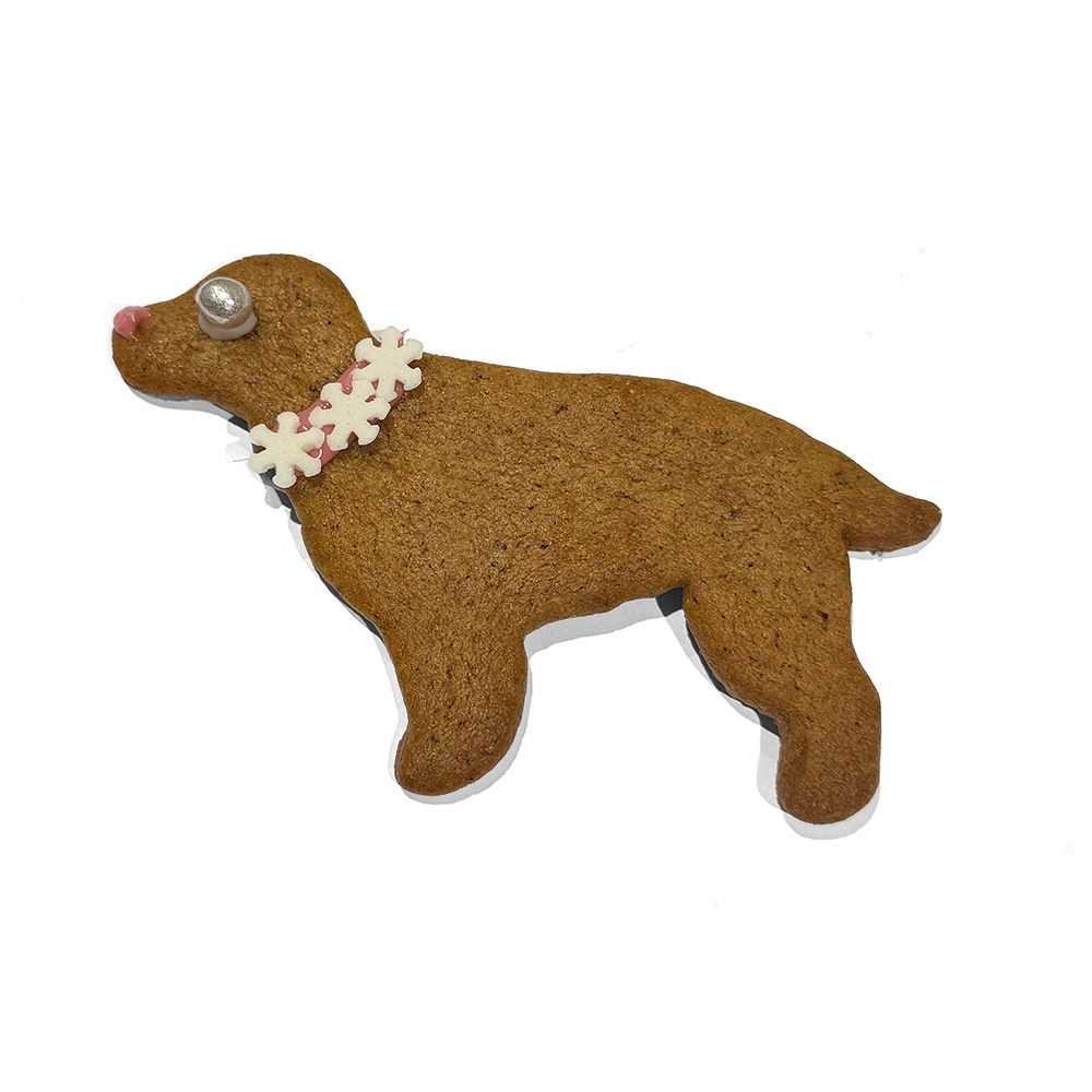 Kaka i form av en cocker spaniel kakform
