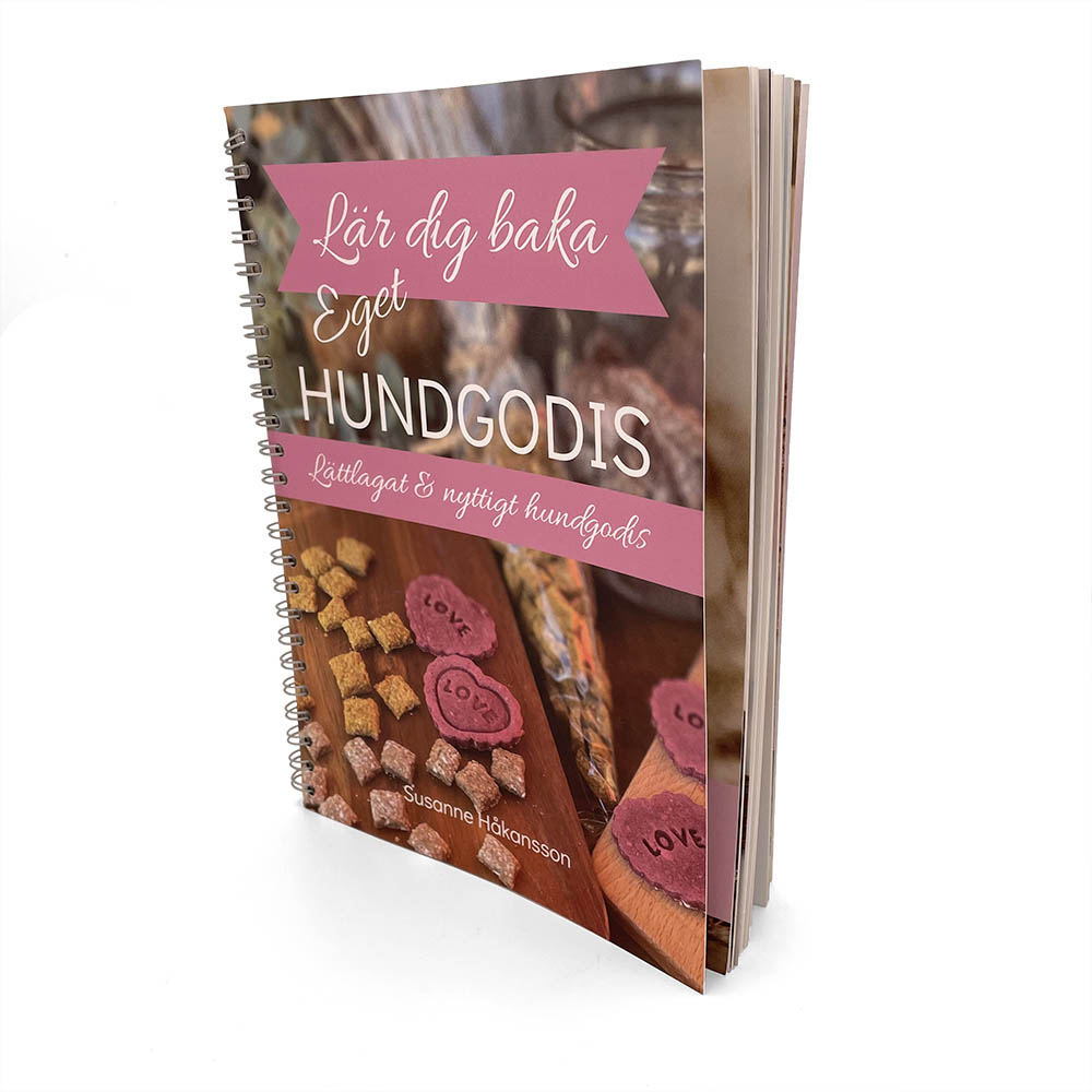 How to make your own dog treat book
