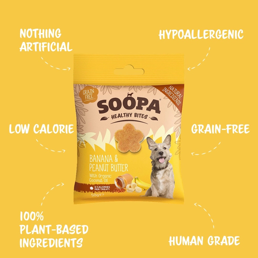 Soopa healthy bites - spannmålsfritt hundgodis - 12