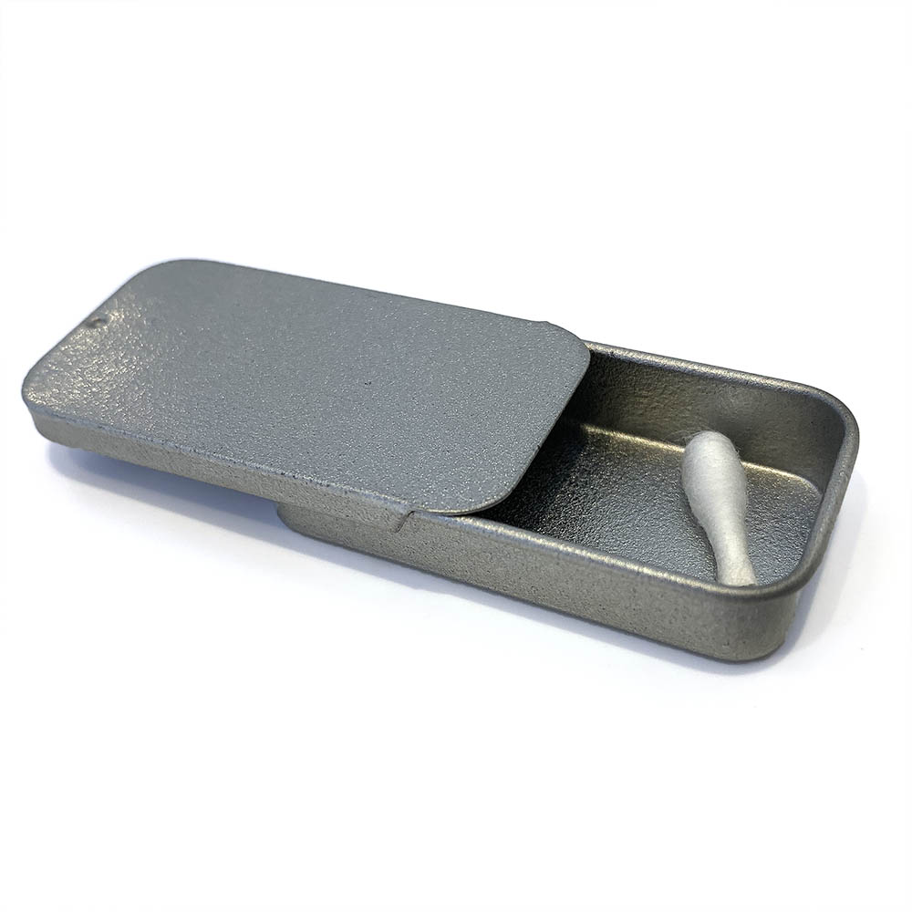 Avlång behållare med magnet till nose work