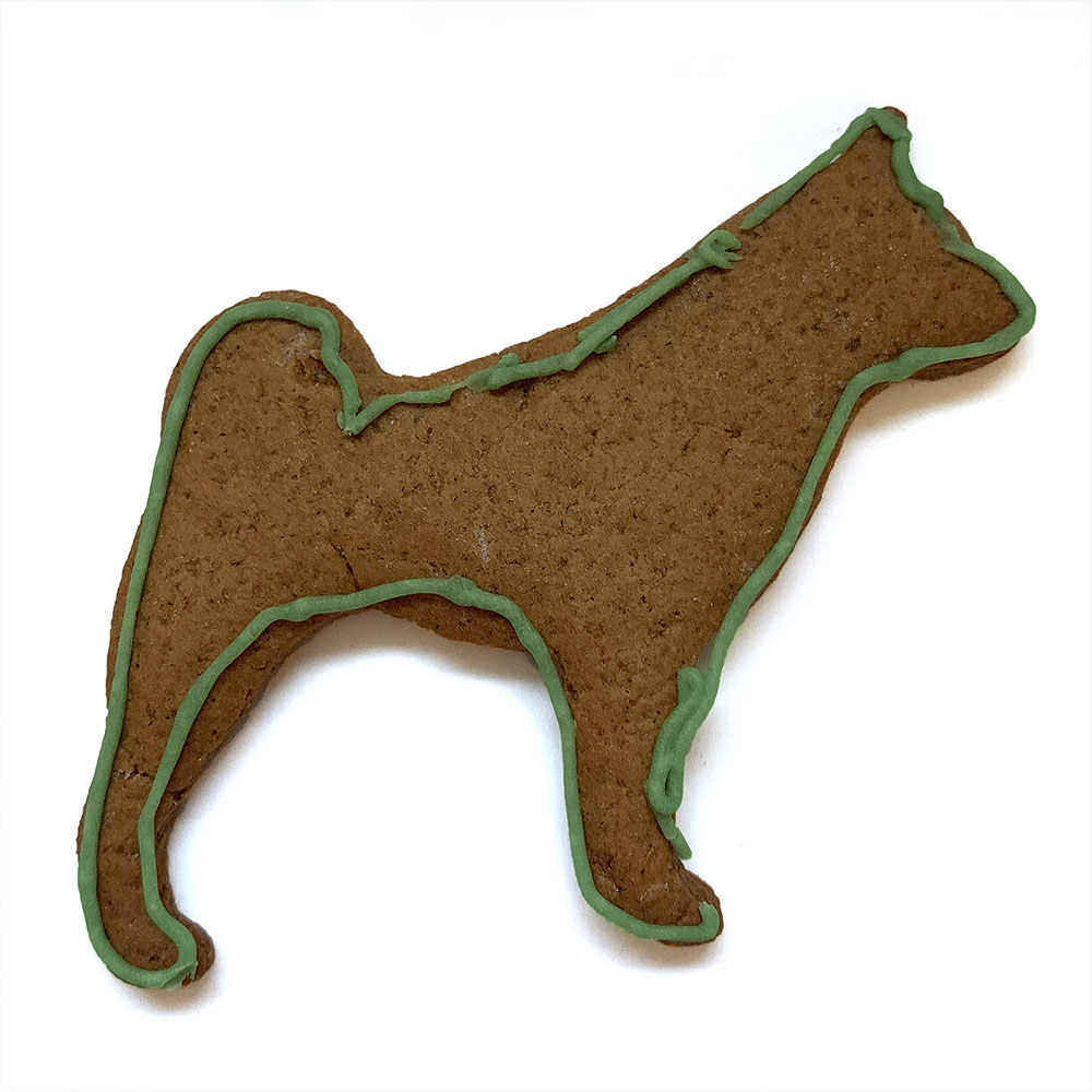 Gingerbread mold - Swedish elkhound - 2
