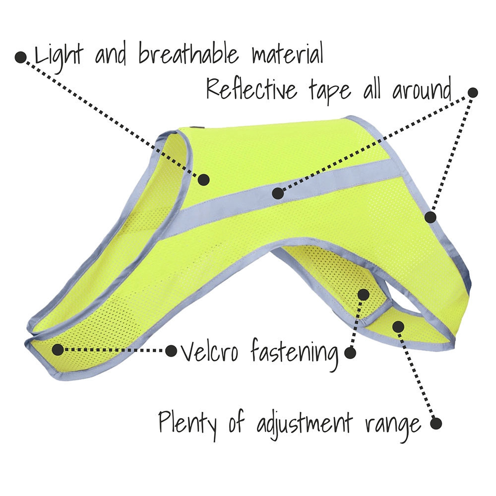 reflective harness for dog pink, yellow or orange reflective vest reflective blanket dog