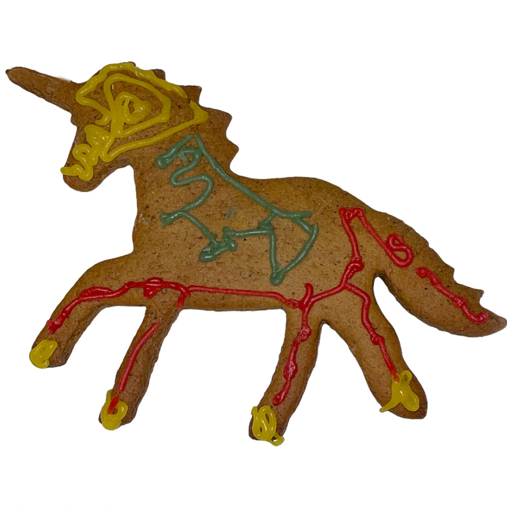 Pepparkaksform - enhörning - 4