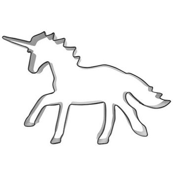 Pepparkaksform av en enhörning unicorn