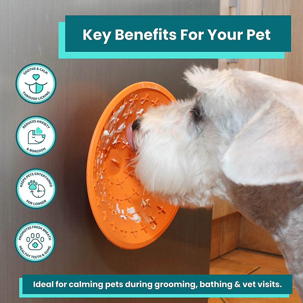 suction cup for dog food enrichment bowl Lickimat