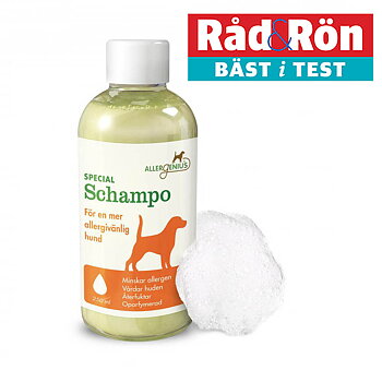 Allergenius special shampoo - for a more hypoallergenic dog