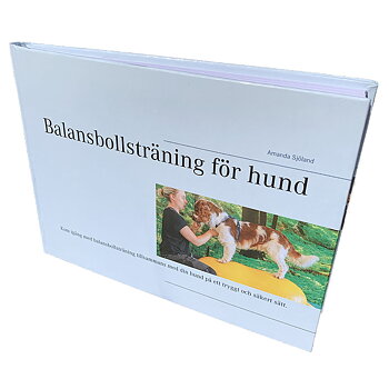 Bok om balansbollsträning för hund Amanda Sjöland