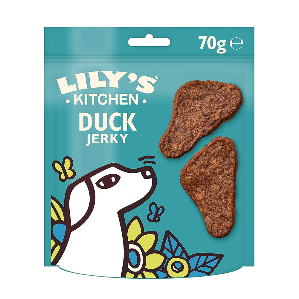 Lily's kitchen the mighty duck jerky Hundgodis