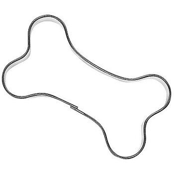 Pepparkaksform som ser ut som en hundben
