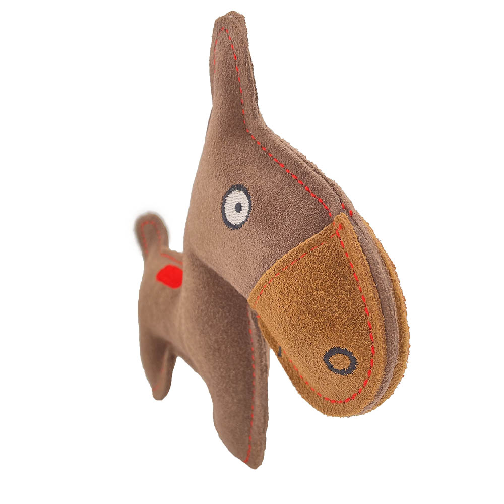 Tålig hundleksak med pip