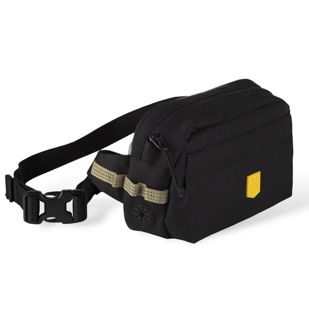  Black shoulder bag Alpha 360 hip bag Woolly Wolf recycled material