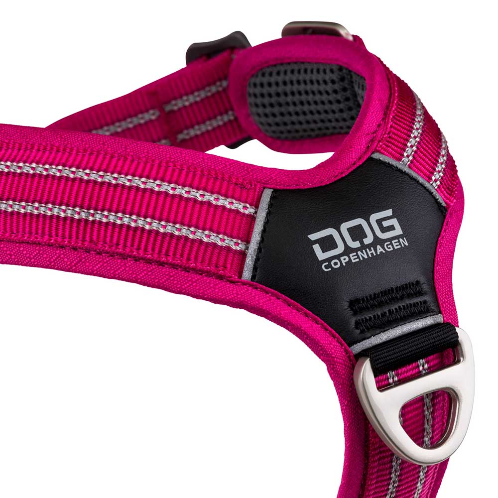 DOG Copenhagen comfort walk air Purple passion pink green hundsele