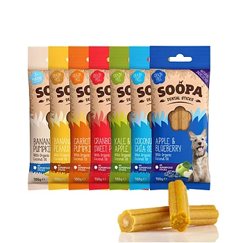 Soopa dentalsticks dog grain free