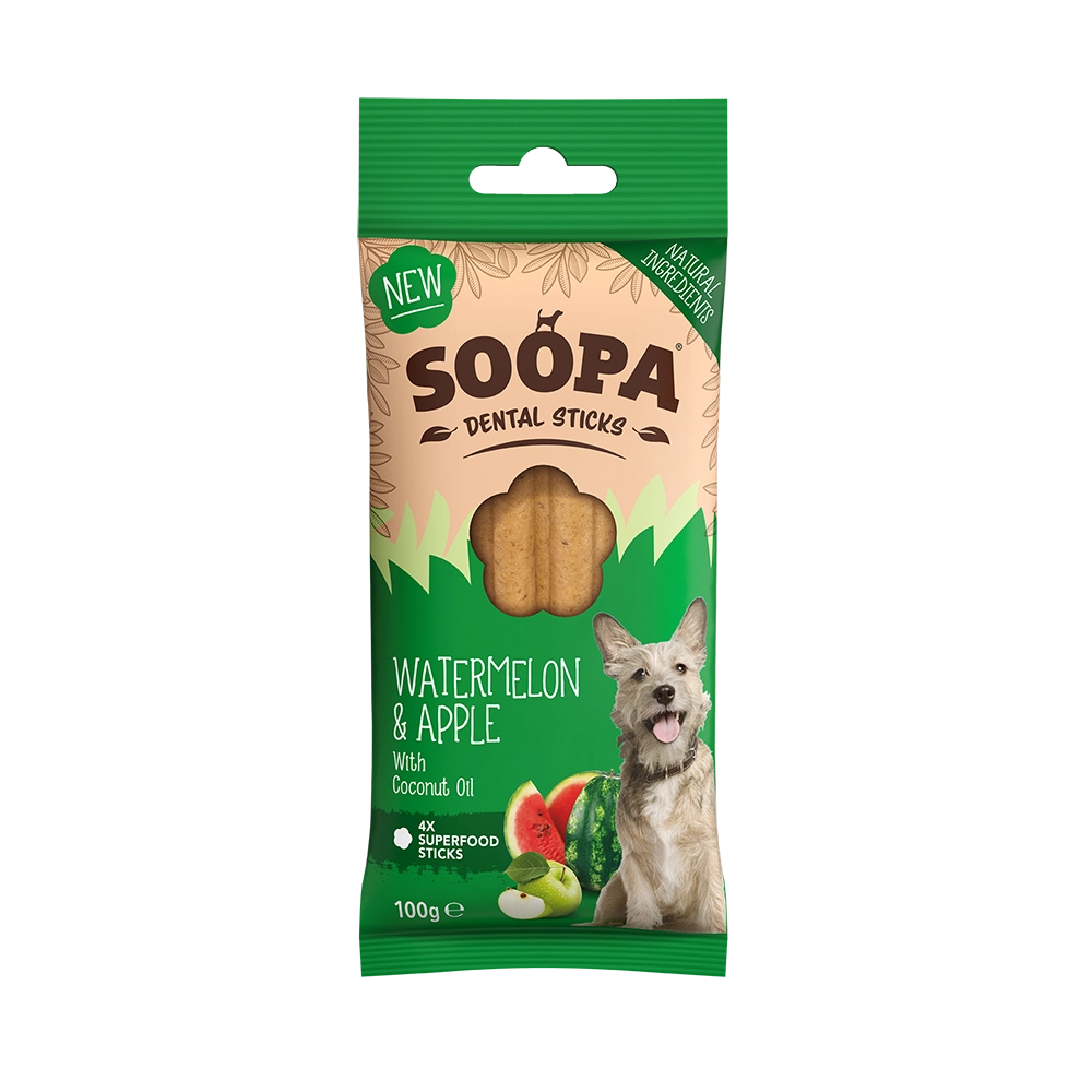 Soopa dental sticks - vegetariska tuggpinnar - 5