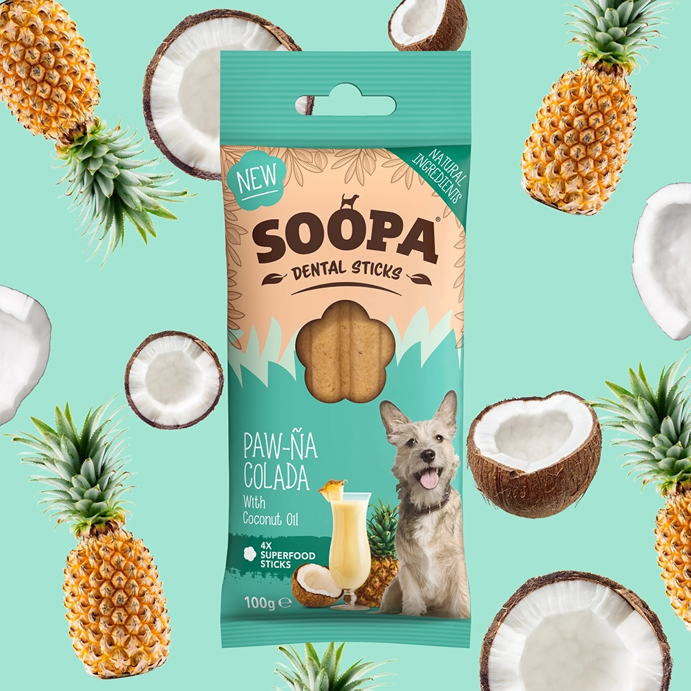 Soopa dental sticks - vegetariska tuggpinnar - 11