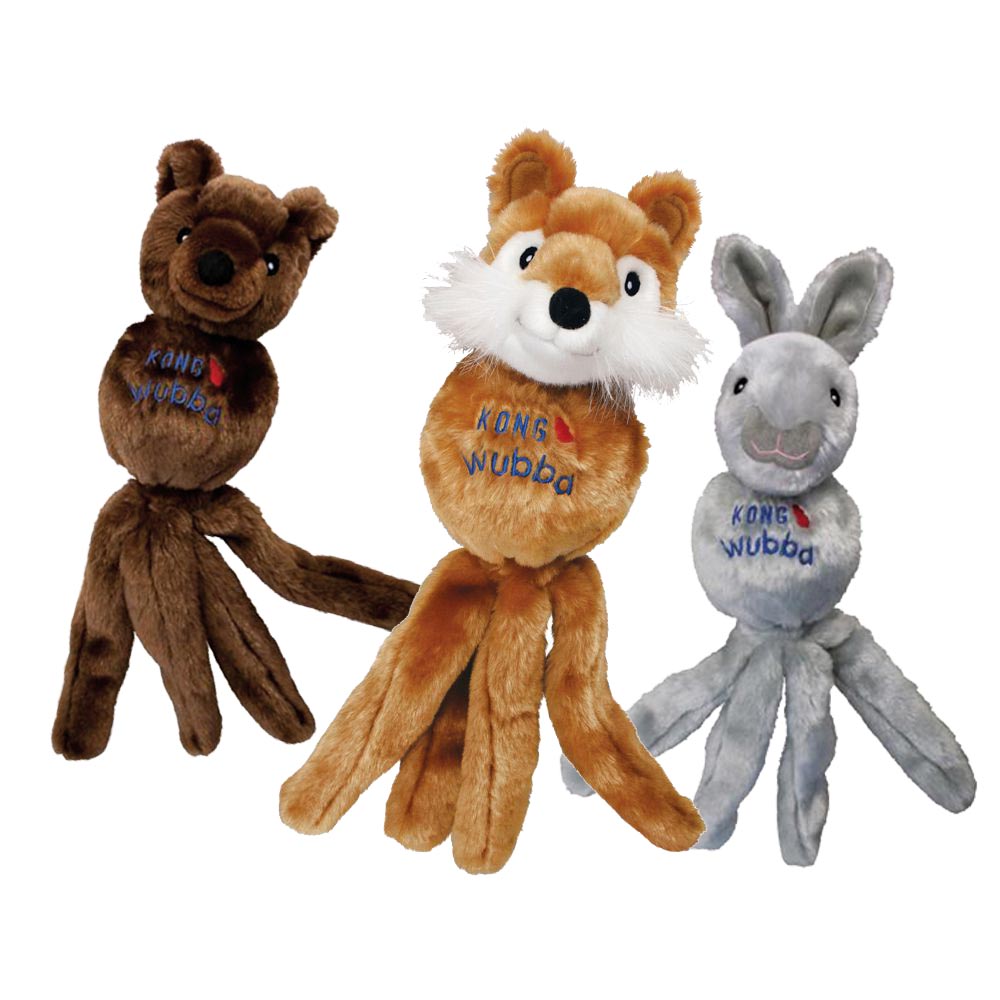KONG wubba friends gosedjur med pip