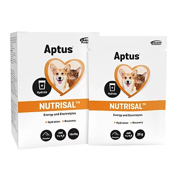 Aptus nutrisal - vätskeersättning till hund vid aktivitet eller diarre