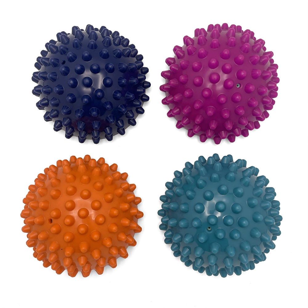 Balls with bumps for the dogs balance ball training