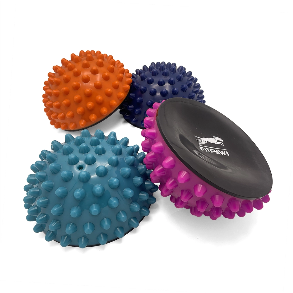 Balls with bumps spikes for the dogs balance ball training