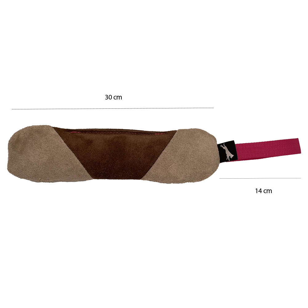 #joyofdogsports leather dog toy
