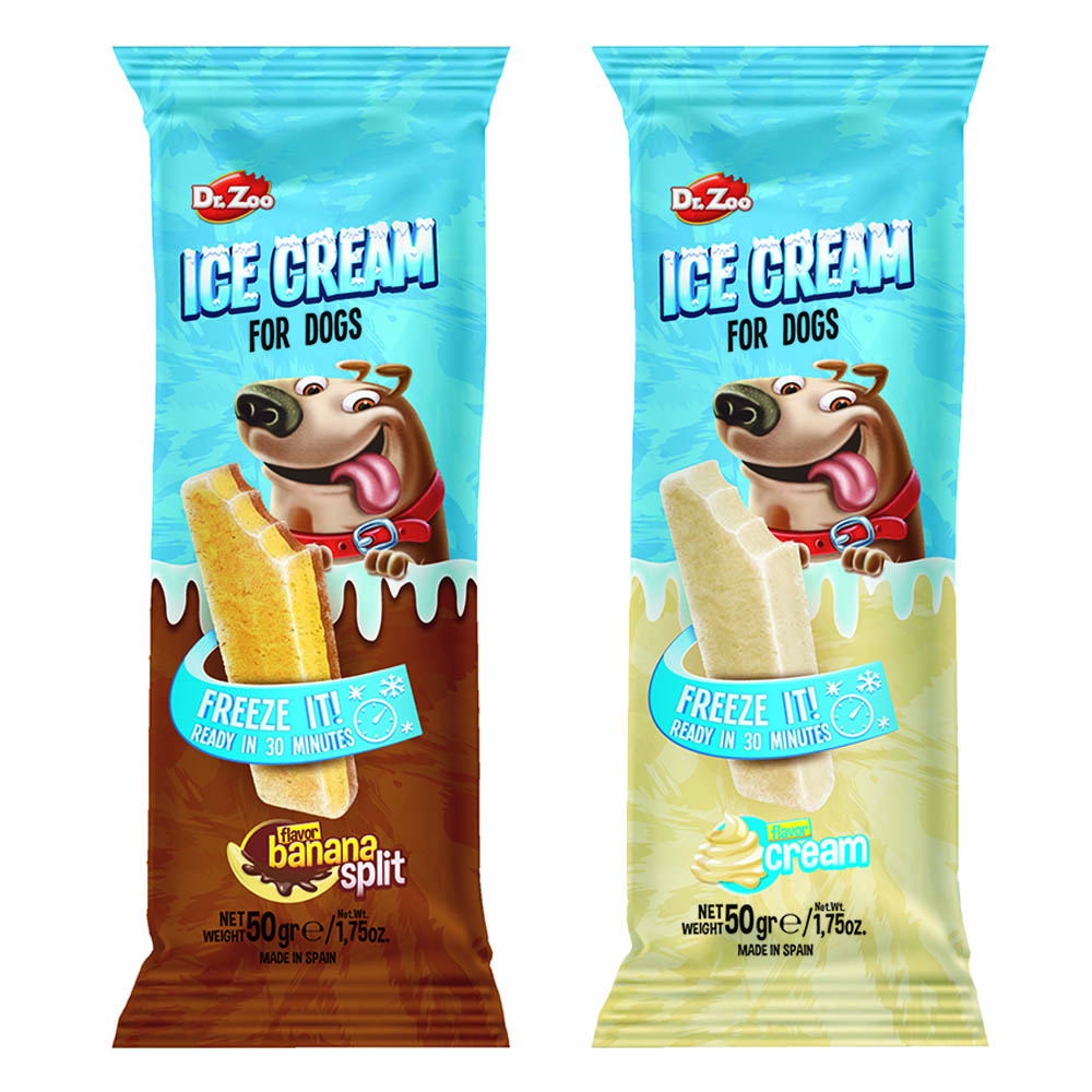 Dr Zoo Helado ice cream hundglass