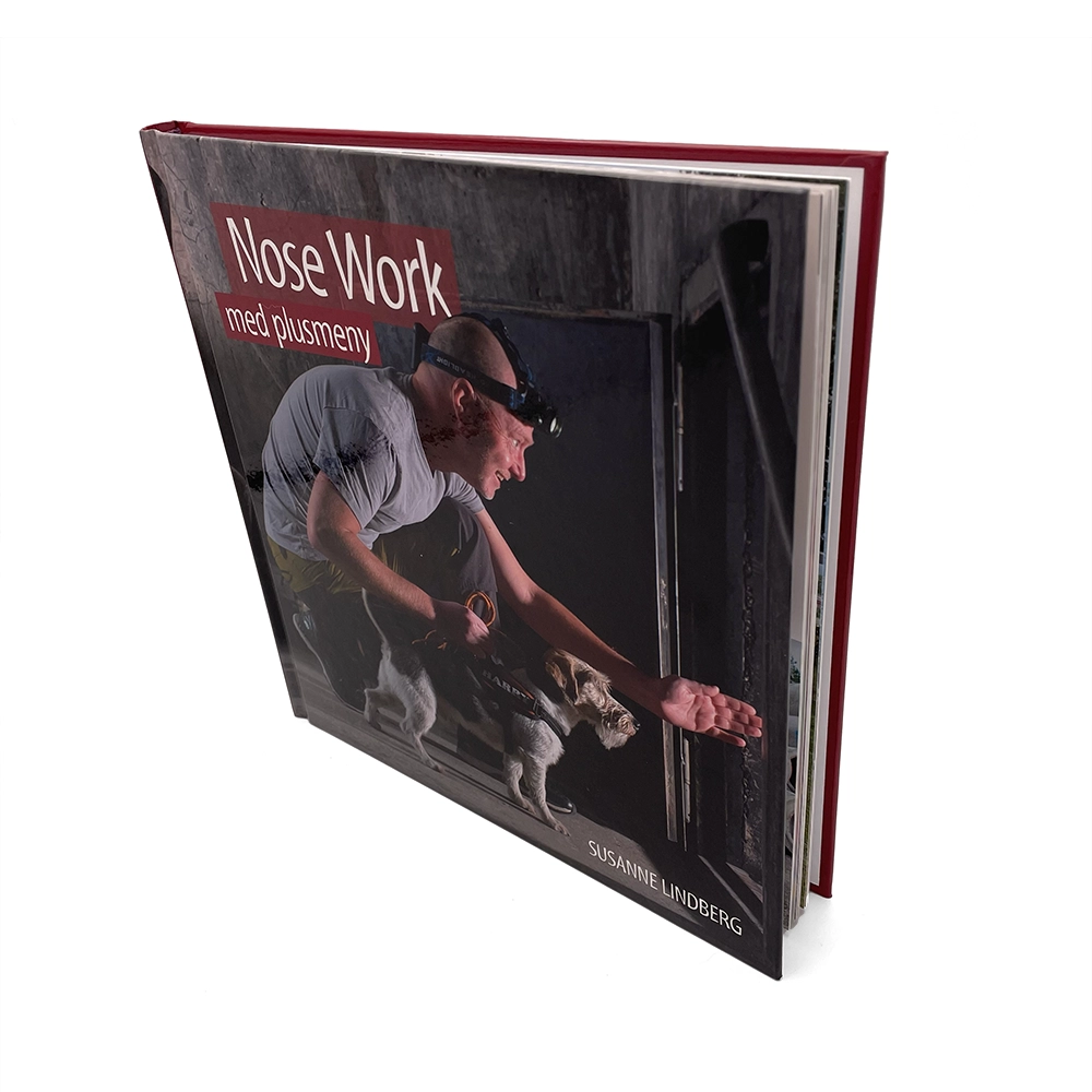 Nosework dog book in Swedish