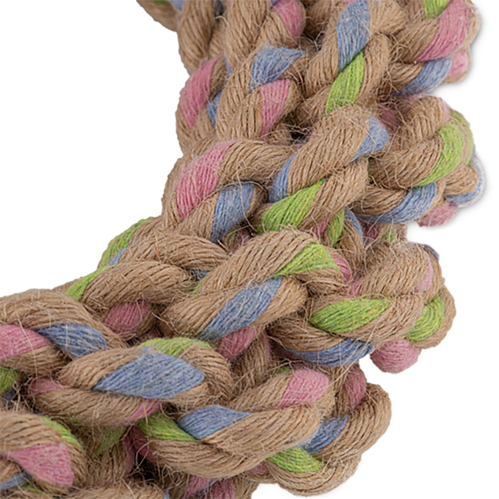 Dog toy from Beco hemp rope ring